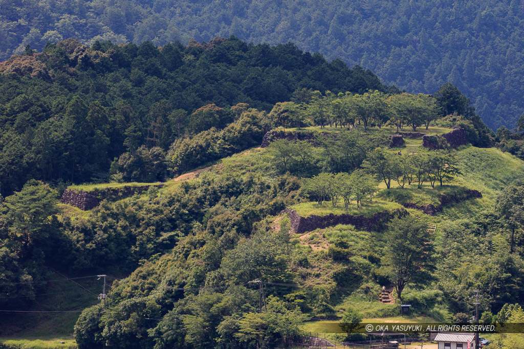 赤木城遠景