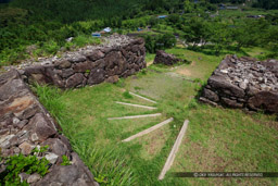 赤木城主郭虎口｜高解像度画像サイズ：8688 x 5792 pixels｜写真番号：5DSA9046｜撮影：Canon EOS 5DS