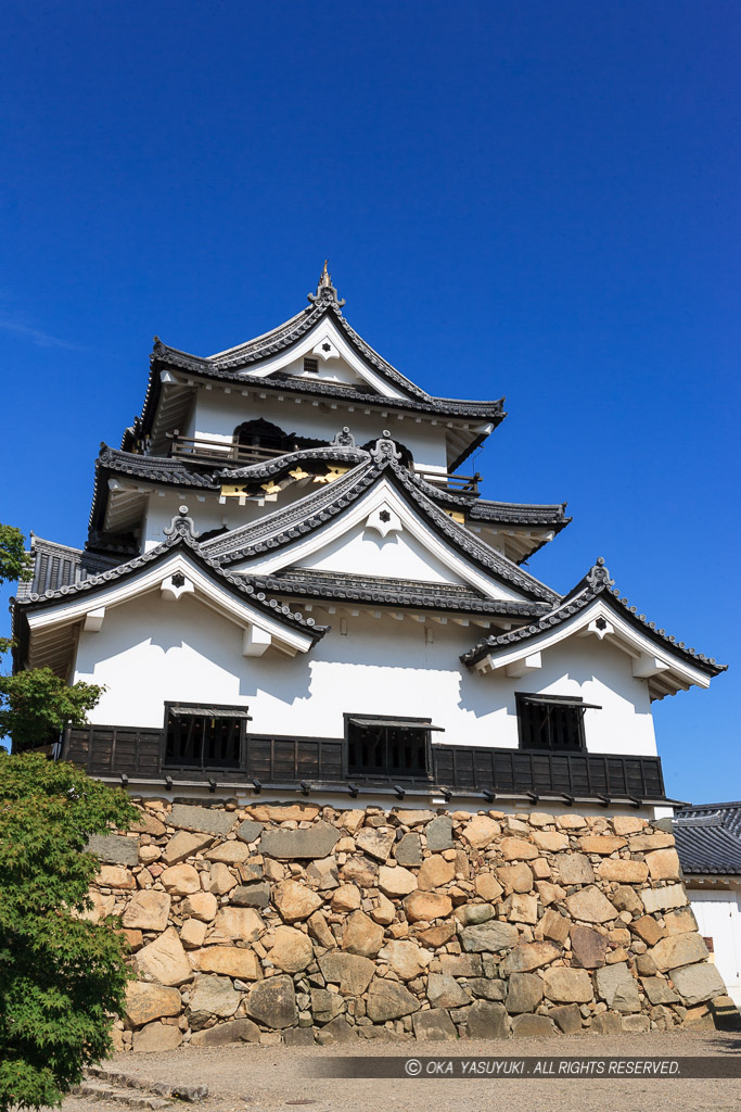 彦根城天守の東面