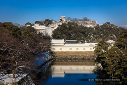 彦根城佐和口多聞櫓・天秤櫓・天守を望む・冬｜高解像度画像サイズ：8688 x 5792 pixels｜写真番号：5DSA3566｜撮影：Canon EOS 5DS