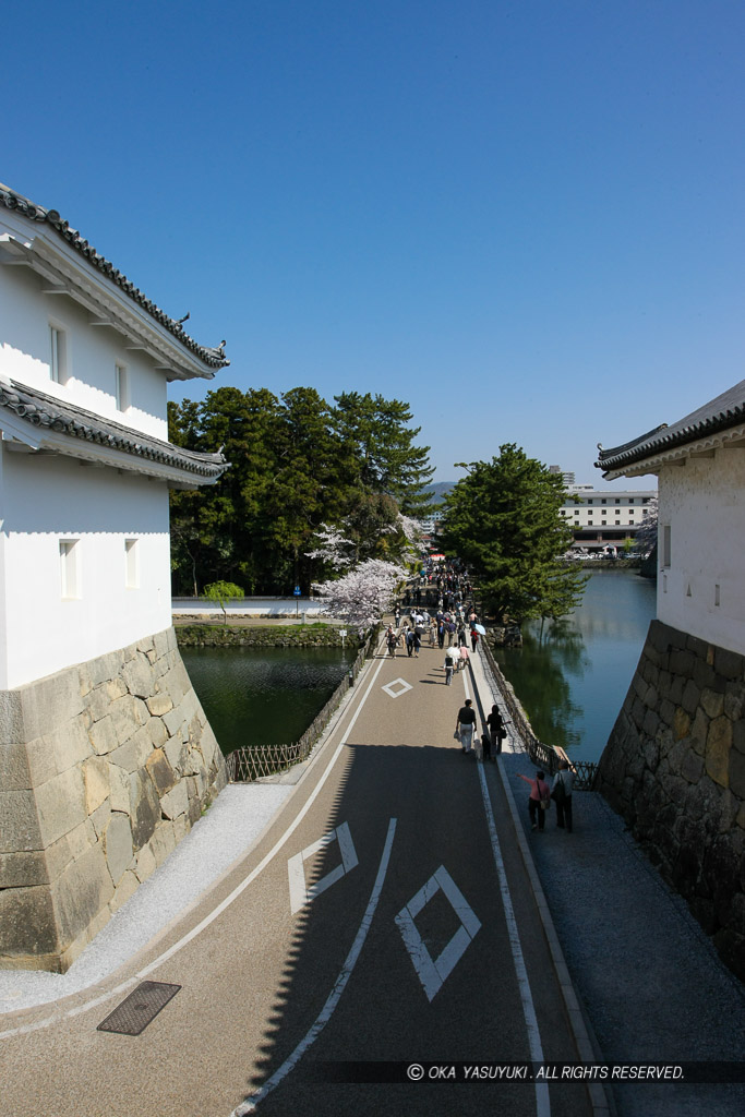 佐和口土橋・御門櫓跡