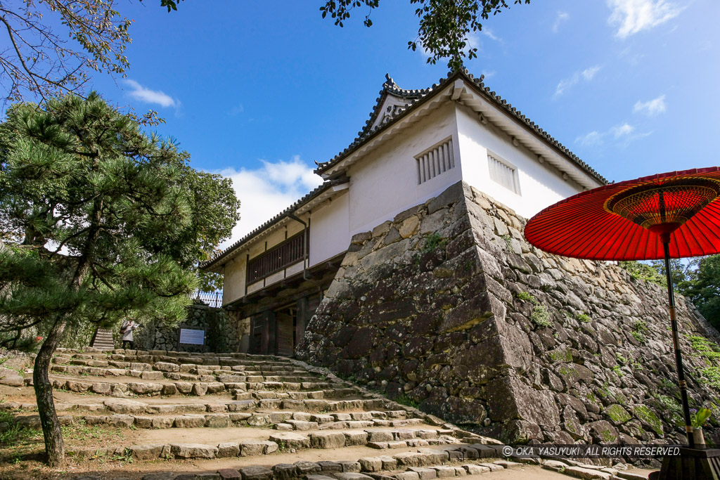 彦根城の太鼓門櫓