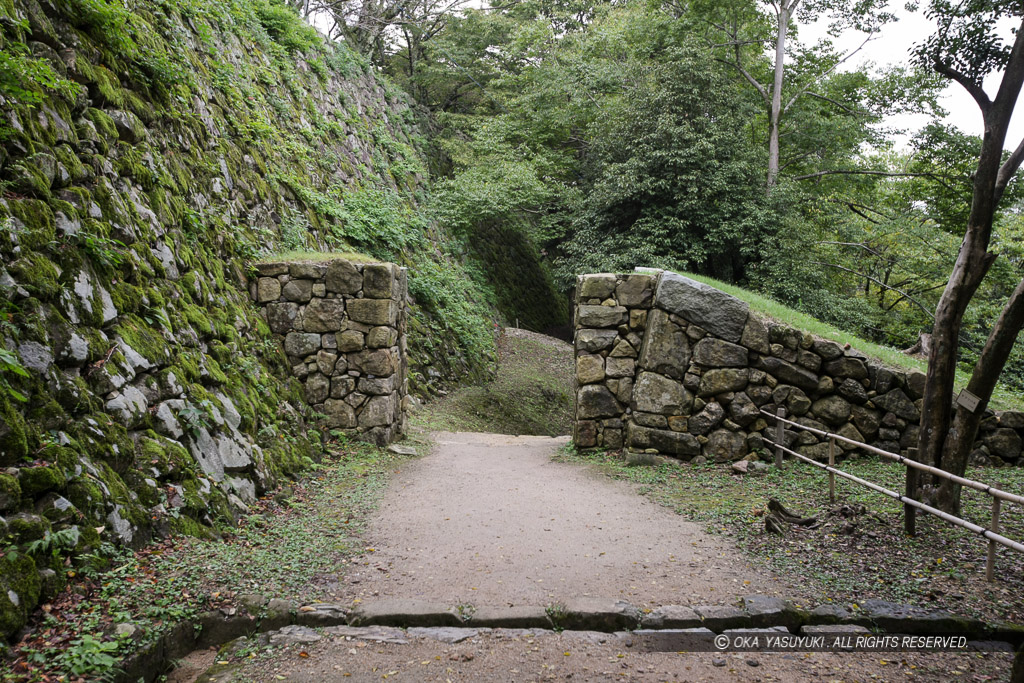 彦根城冠木門跡