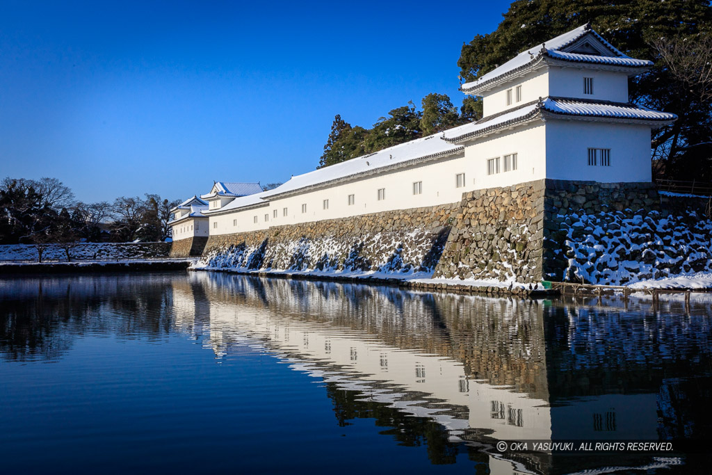 彦根城佐和口多聞櫓・雪