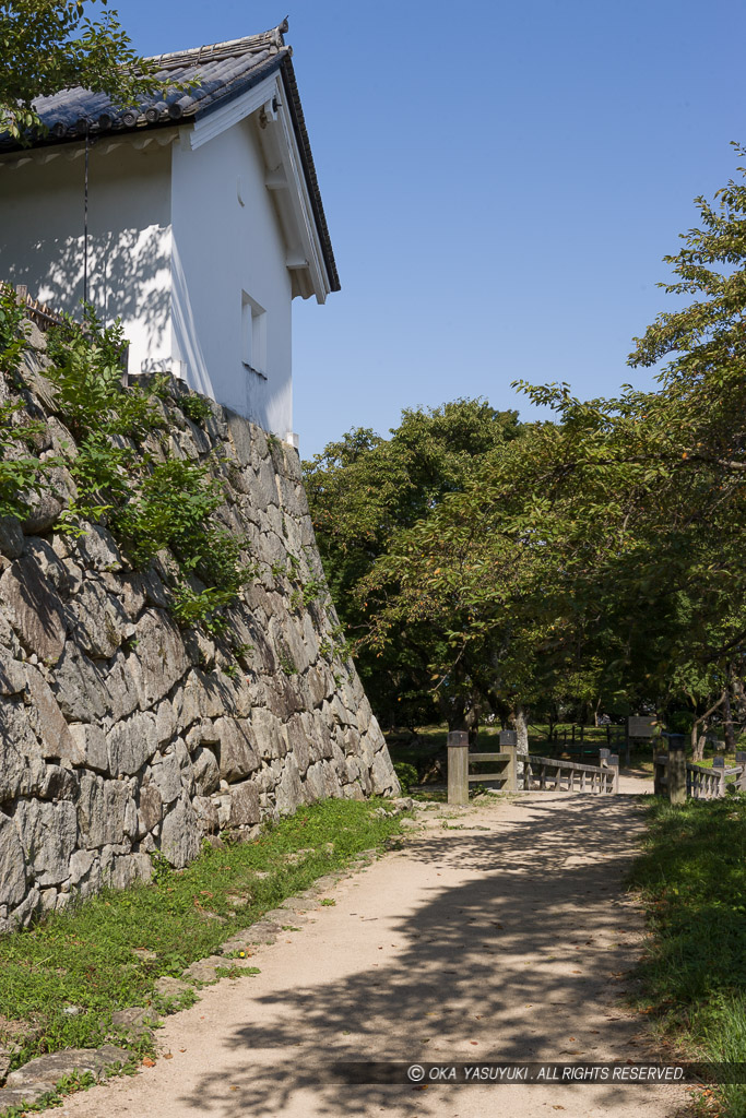 枡形虎口・西の丸