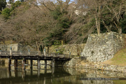 彦根城大手門橋｜高解像度画像サイズ：5616 x 3744 pixels｜写真番号：1P3J2890｜撮影：Canon EOS-1Ds Mark III