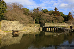 彦根城大手門虎口と大手門橋｜高解像度画像サイズ：5497 x 3665 pixels｜写真番号：1P3J2893｜撮影：Canon EOS-1Ds Mark III