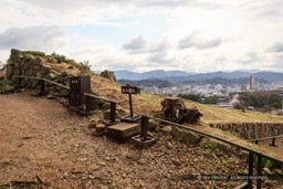 彦根城瓦塀跡・太鼓丸｜高解像度画像サイズ：5472 x 3648 pixels｜写真番号：IMG_3954｜撮影：Canon EOS 6D