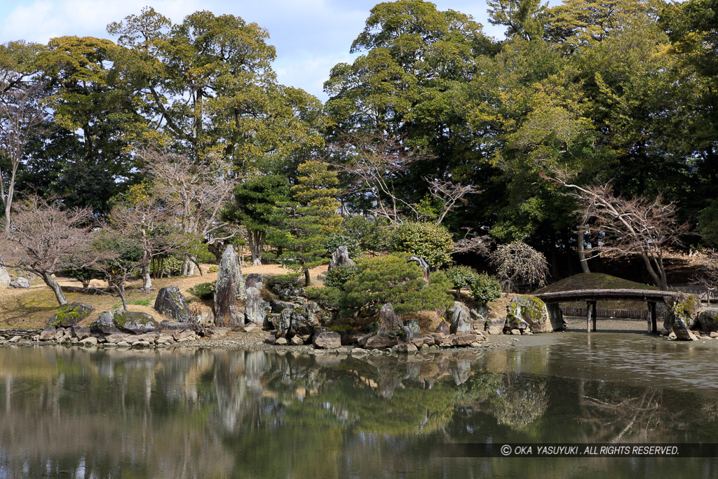 玄宮園の風景