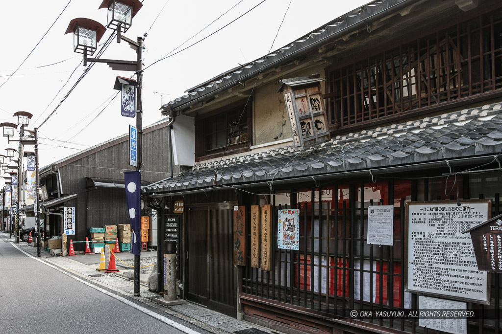 花しょうぶ通り付近 街並み