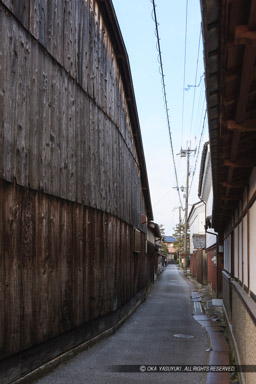 彦根の街並み・河原3丁目｜高解像度画像サイズ：3594 x 5390 pixels｜写真番号：1P3J2983｜撮影：Canon EOS-1Ds Mark III