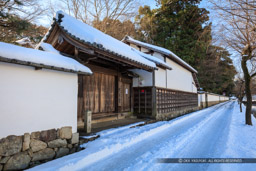 埋木舎・雪｜高解像度画像サイズ：8688 x 5792 pixels｜写真番号：5DSA3628｜撮影：Canon EOS 5DS