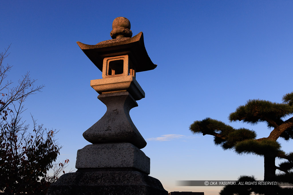 七里の渡の灯籠