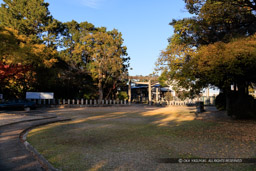 桑名城本丸跡と鎮国守国神社｜高解像度画像サイズ：8192 x 5464 pixels｜写真番号：344A6839｜撮影：Canon EOS R5