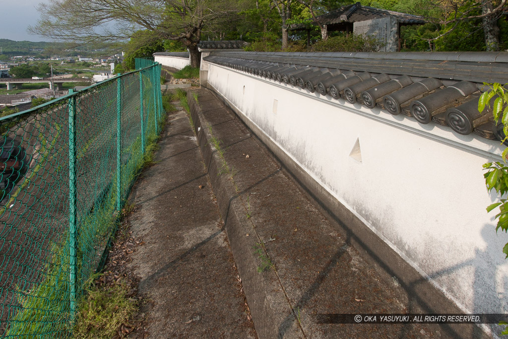 上の丸模擬土塀