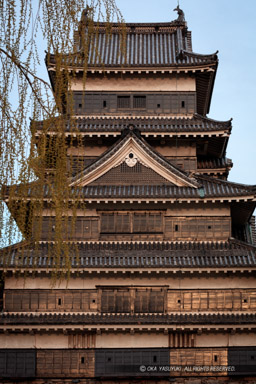 天守南面｜高解像度画像サイズ：5792 x 8688 pixels｜写真番号：5DSA4738｜撮影：Canon EOS 5DS