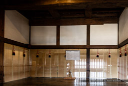 大天守4階・城主の座所｜高解像度画像サイズ：8688 x 5792 pixels｜写真番号：5DSA4994｜撮影：Canon EOS 5DS