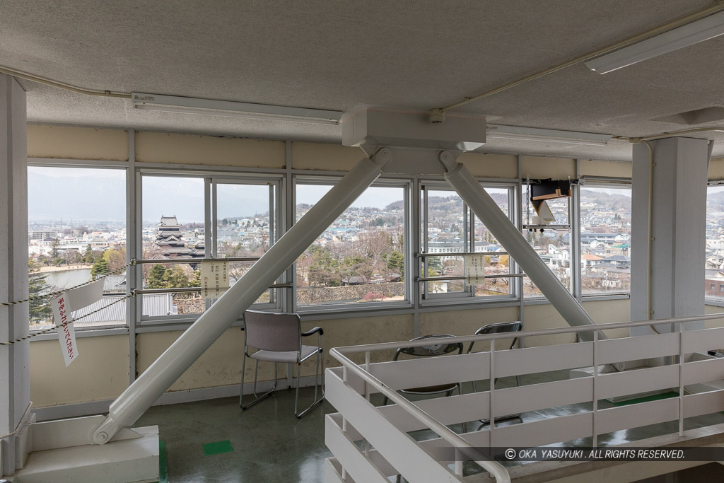 松本市役所展望室