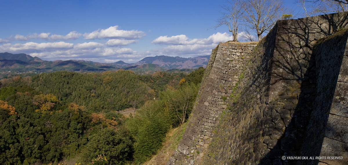 岡城（豊後竹田城）の高石垣